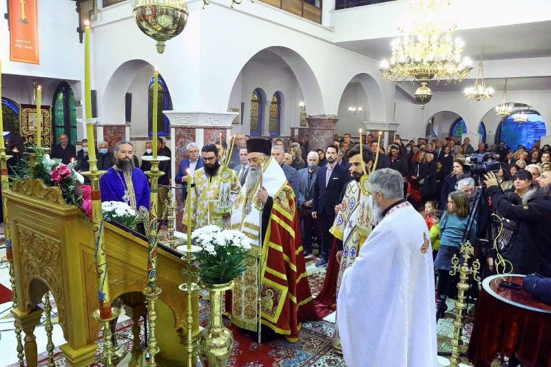 Ο Ακάθιστος Ύμνος στην Ιερά Μητρόπολη Δράμας 